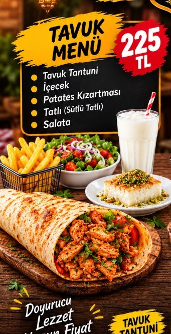 Tavuk Kombo Menü